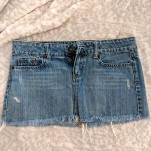 Nollie Jean mini skirt